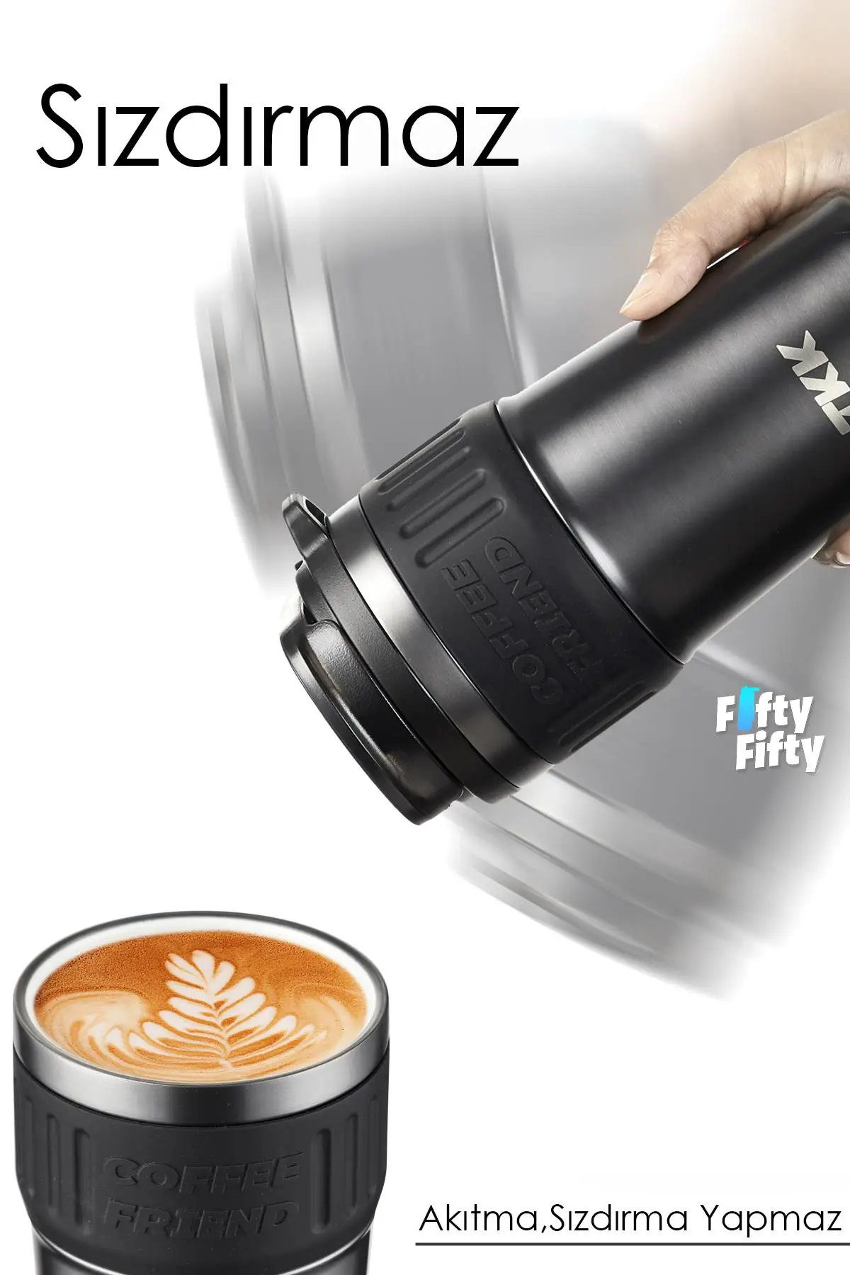 TKK 630 ML Özel Seri Çelik Mug Kahve Bardağı Pipetli/Rahat İçim 6 Saat Sıcak/12 Saat Soğuk Termos -2023 630ML