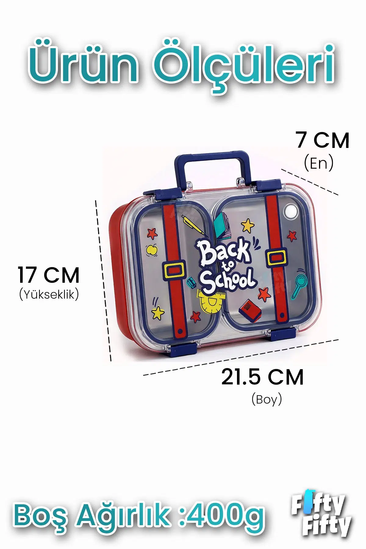 700 ML İki Bölme Paslanmaz Çelik Bento Lunch Box Yeni Nesil Sefer Tası Metal Kaşık Hediyeli FF7155