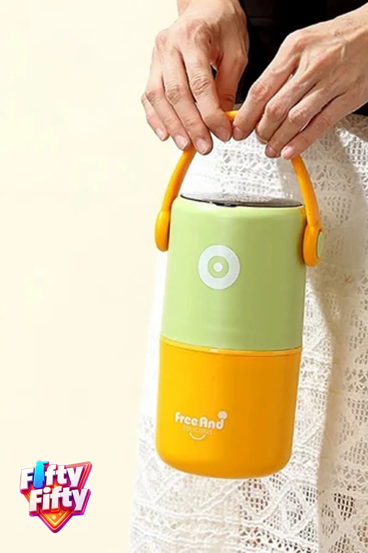 820 ML Sızdırmaz 2 Kaseli 304 Paslanmaz Çelik Lunch Box Yeni Nesil Sefer Tası Kaşıklı Askılı -1267820