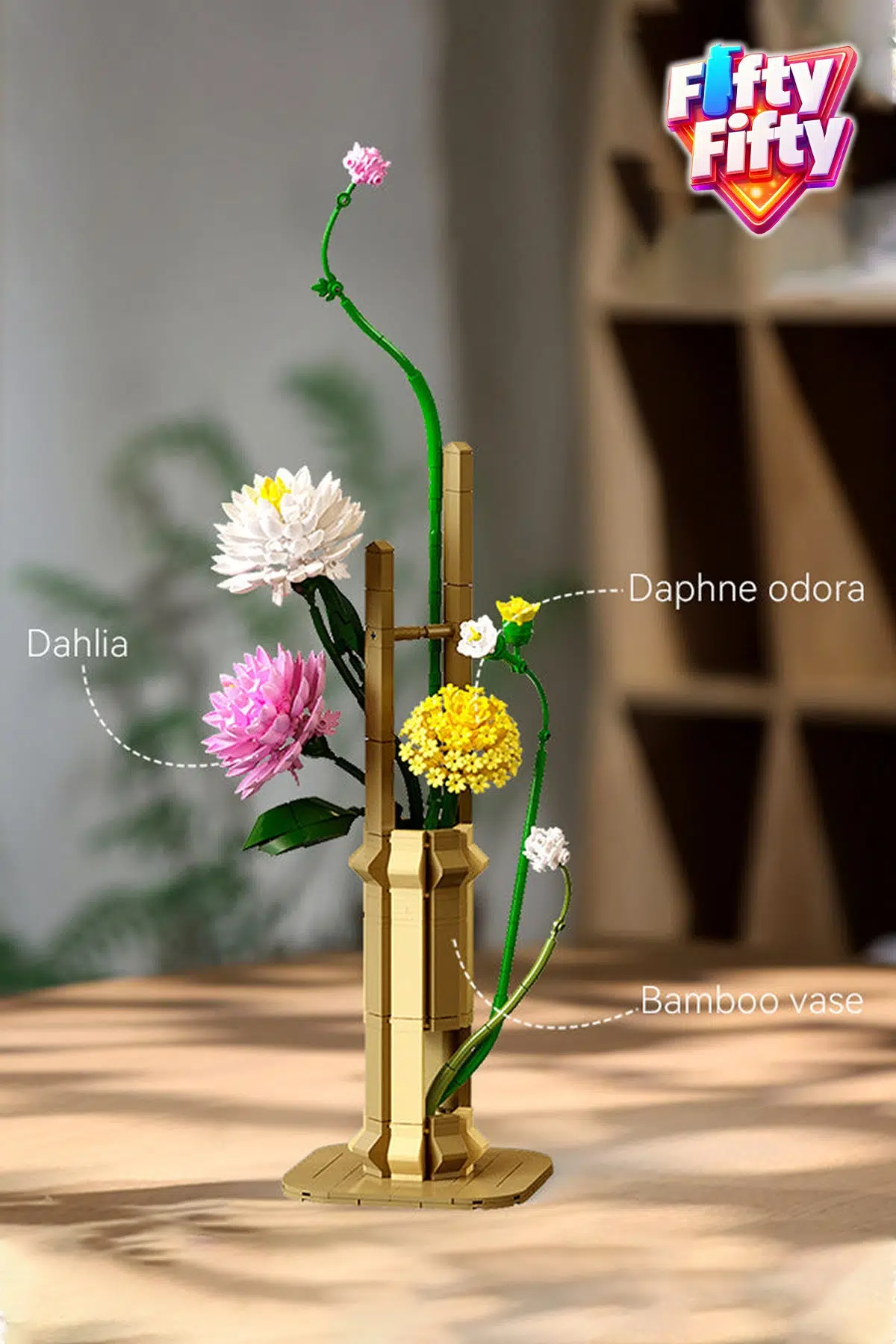 CADA Artizan Spring C59023W Dekoratif ve Koleksiyonluk Çiçek Modeli 613 Parça FFC59023W 