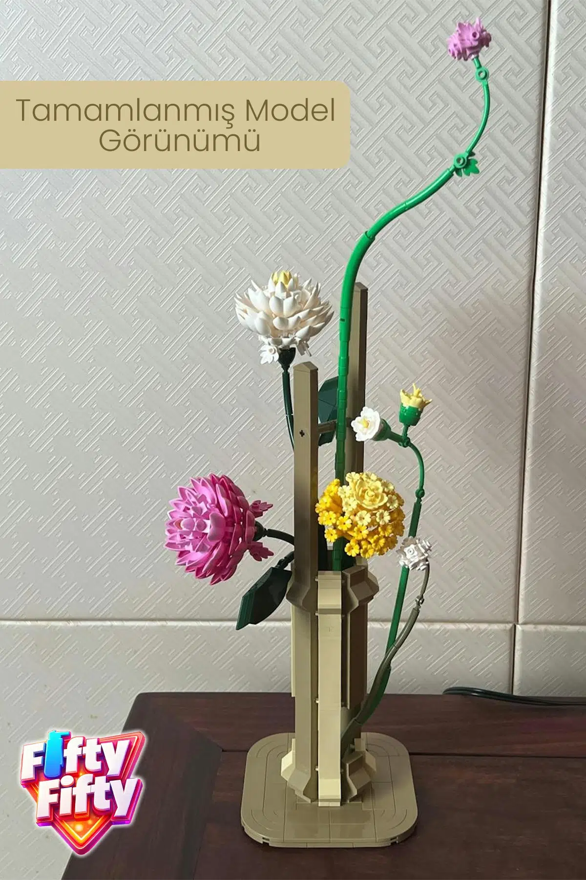 CADA Artizan Spring C59023W Dekoratif ve Koleksiyonluk Çiçek Modeli 613 Parça FFC59023W 