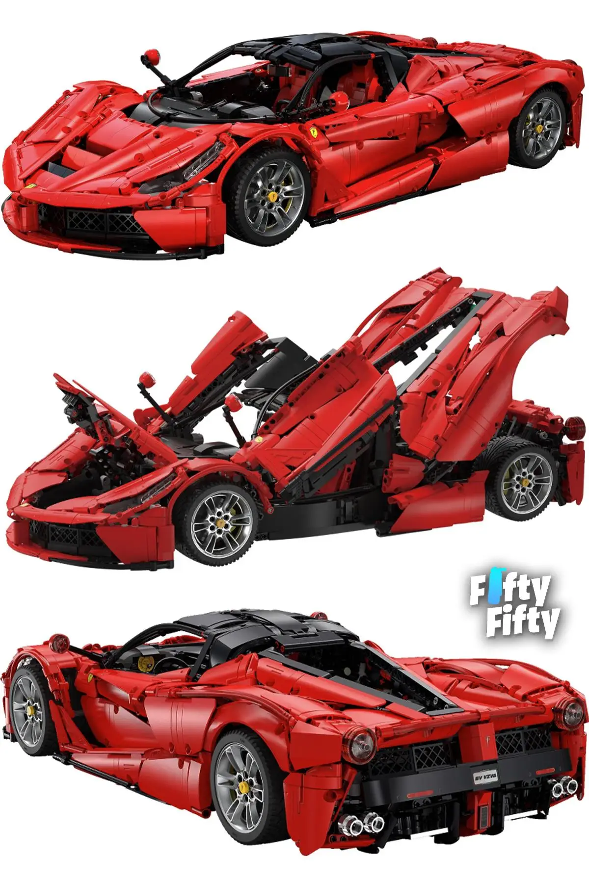 Cada Bricks Viva Hypercar -C61505W (4739 Parça) Profesyonel Oyuncak Yapım Seti