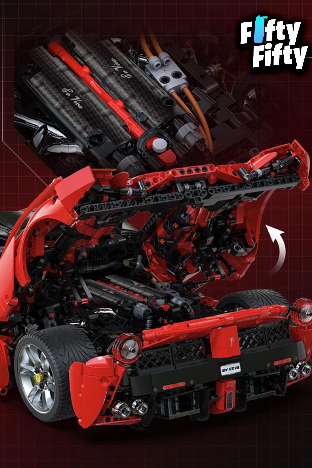 Cada Bricks Viva Hypercar -C61505W (4739 Parça) Profesyonel Oyuncak Yapım Seti