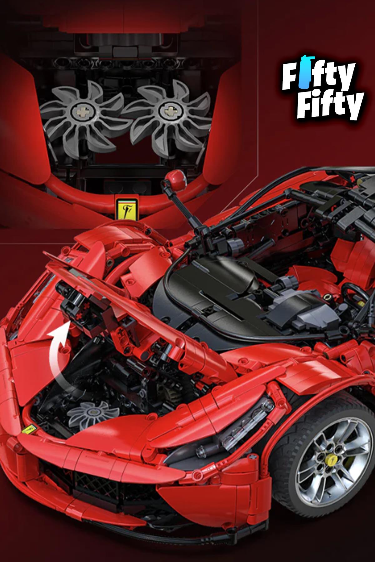 Cada Bricks Viva Hypercar -C61505W (4739 Parça) Profesyonel Oyuncak Yapım Seti