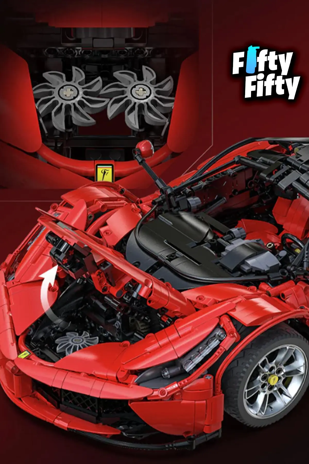Cada Bricks Viva Hypercar -C61505W (4739 Parça) Profesyonel Oyuncak Yapım Seti