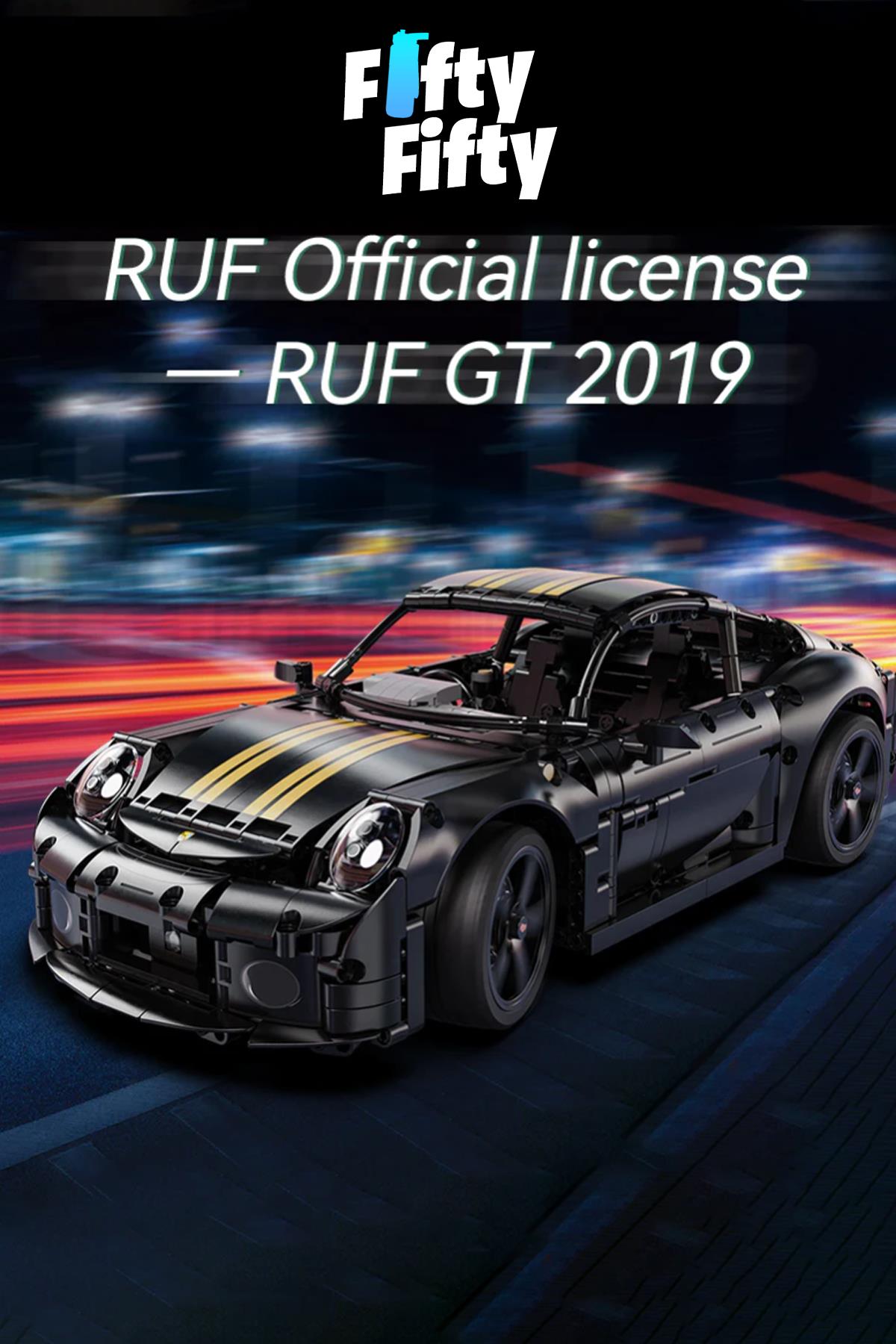 Cada Ruf Gt 2019 -C63006W (1655 Parça) Profesyonel Oyuncak Yapım Seti