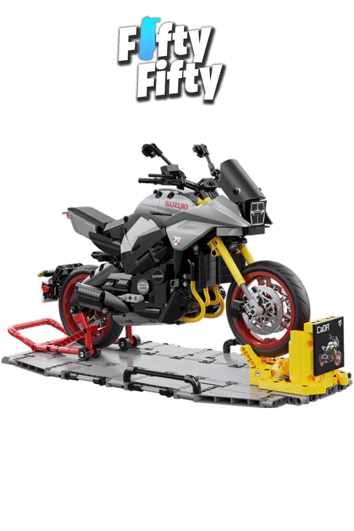 Cada Suzuki Katana 2022 Motosiklet-C59021W (1104 Parça) Oyuncak Yapım Seti