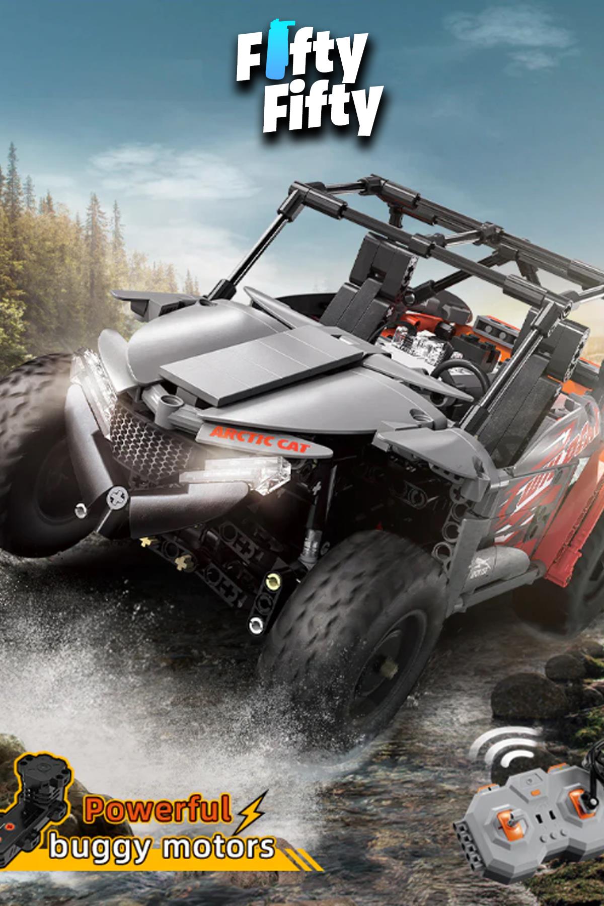 Cada Arctıc Cat Wildcat Xx -C62006W (686 Parça) Uzaktan Kumandalı Oyuncak Yapım Seti