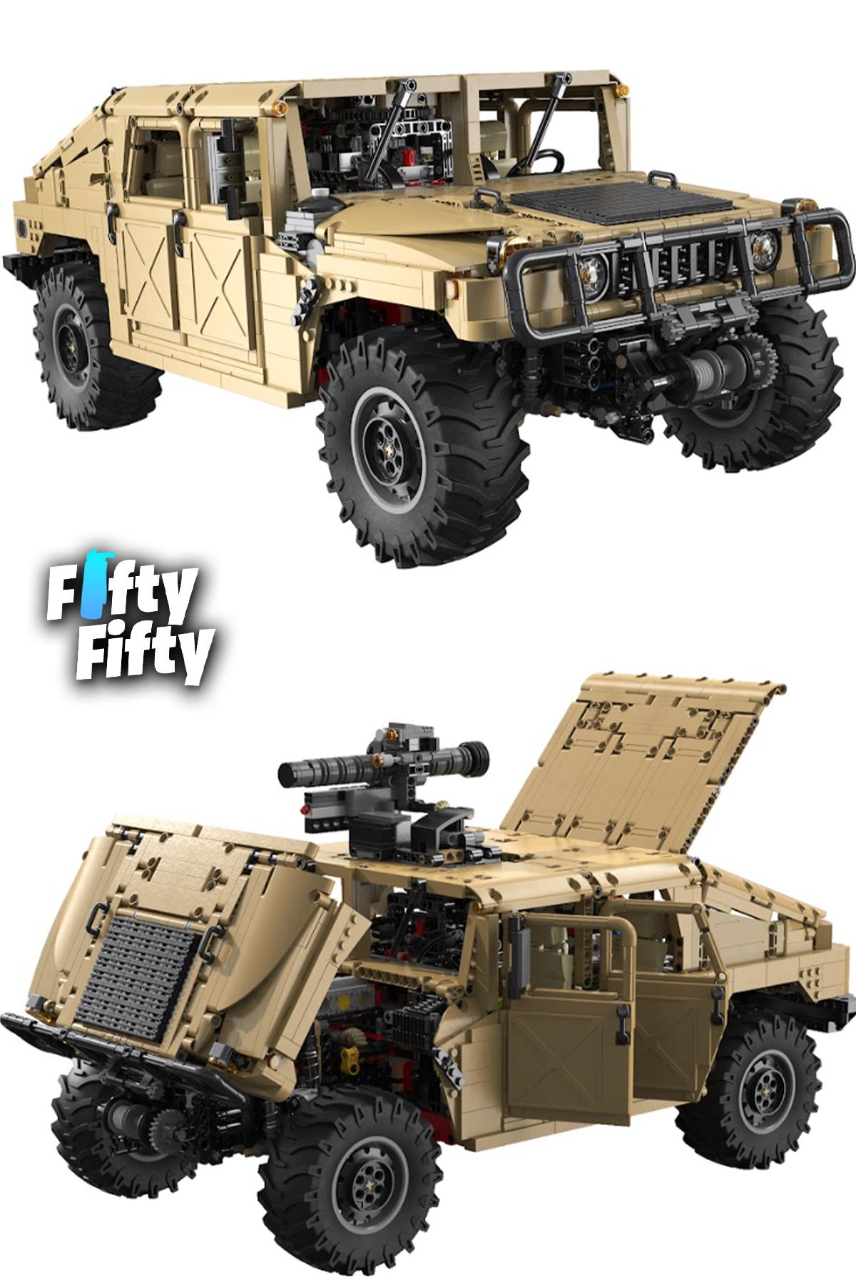 Cada HUMVEE-C61036W (3935 Parça) Profesyonel Oyuncak Yapım Seti