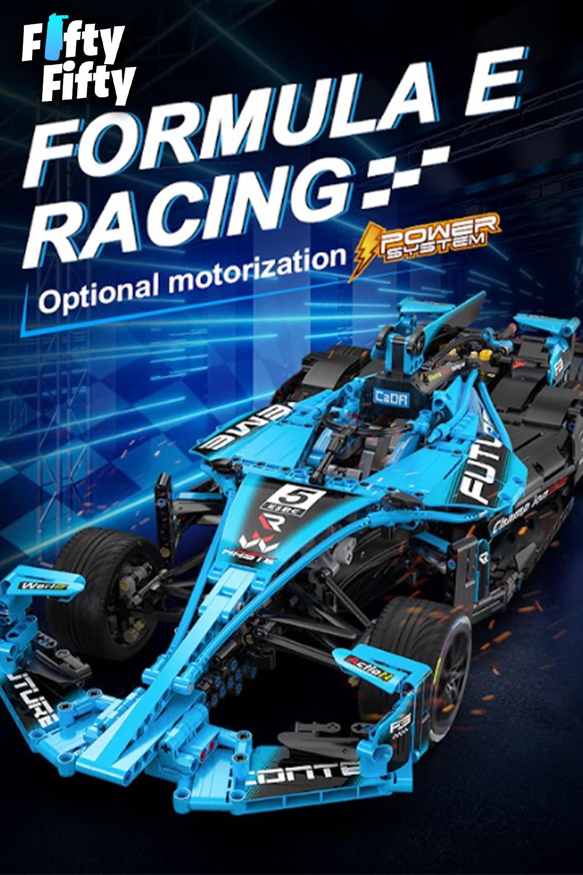 Cada Formula Racing -C64004W (1667 Parça) Profesyonel Oyuncak Yapım Seti
