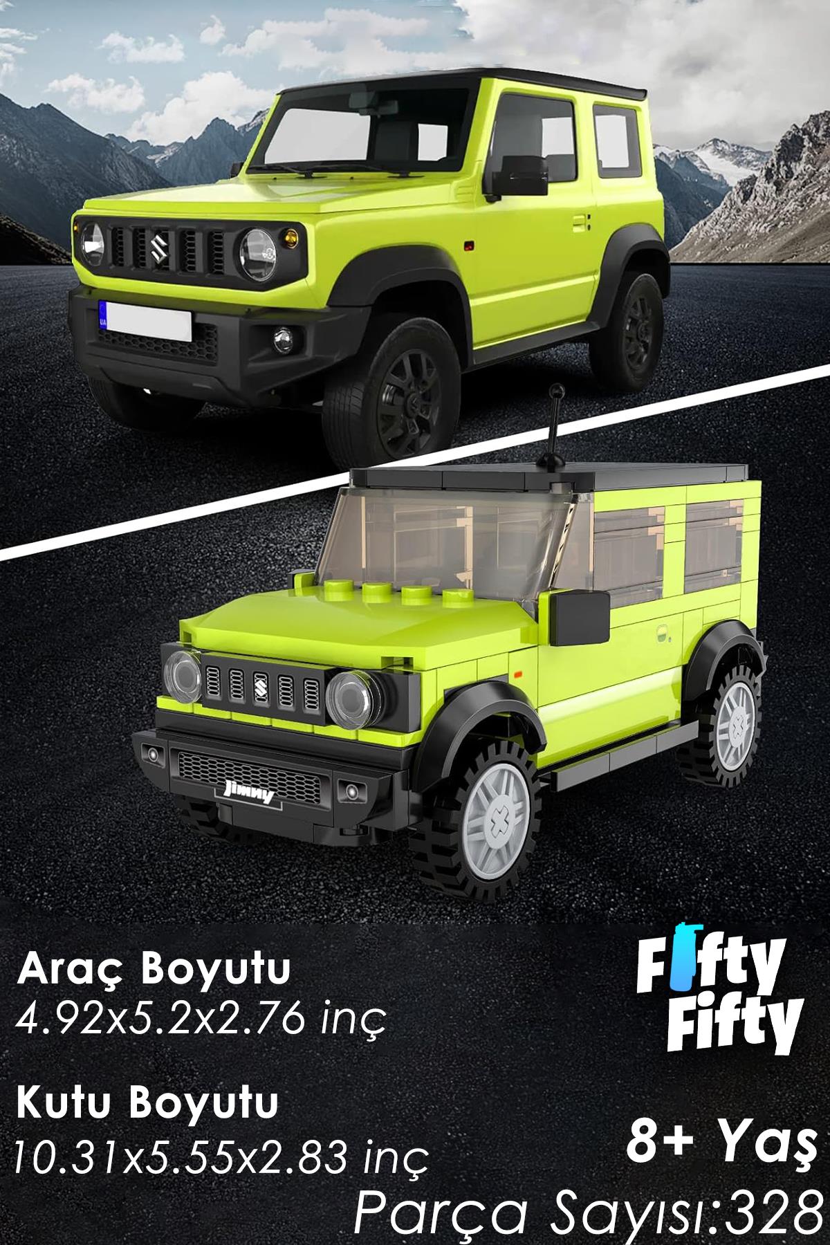 Cada Suzuki Jimny -C55023W (192 Parça) Oyuncak Yapım Seti
