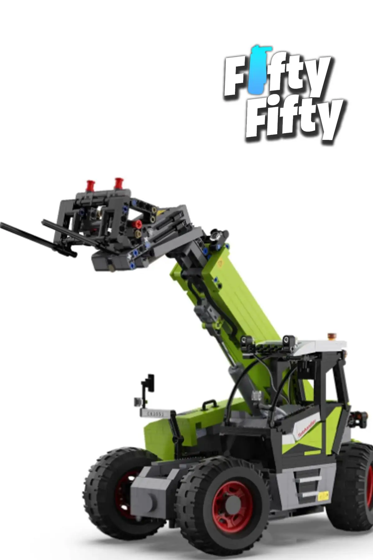 Cada Telehandler -C61051W (1469 Parça) Uzaktan Kumandalı Oyuncak Yapım Seti