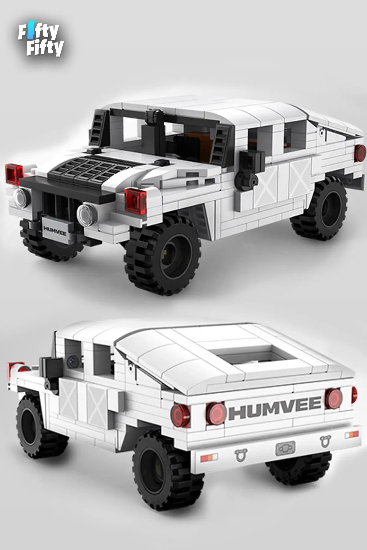 Cada Humvee -C55022W (328 Parça) Oyuncak Yapım Seti
