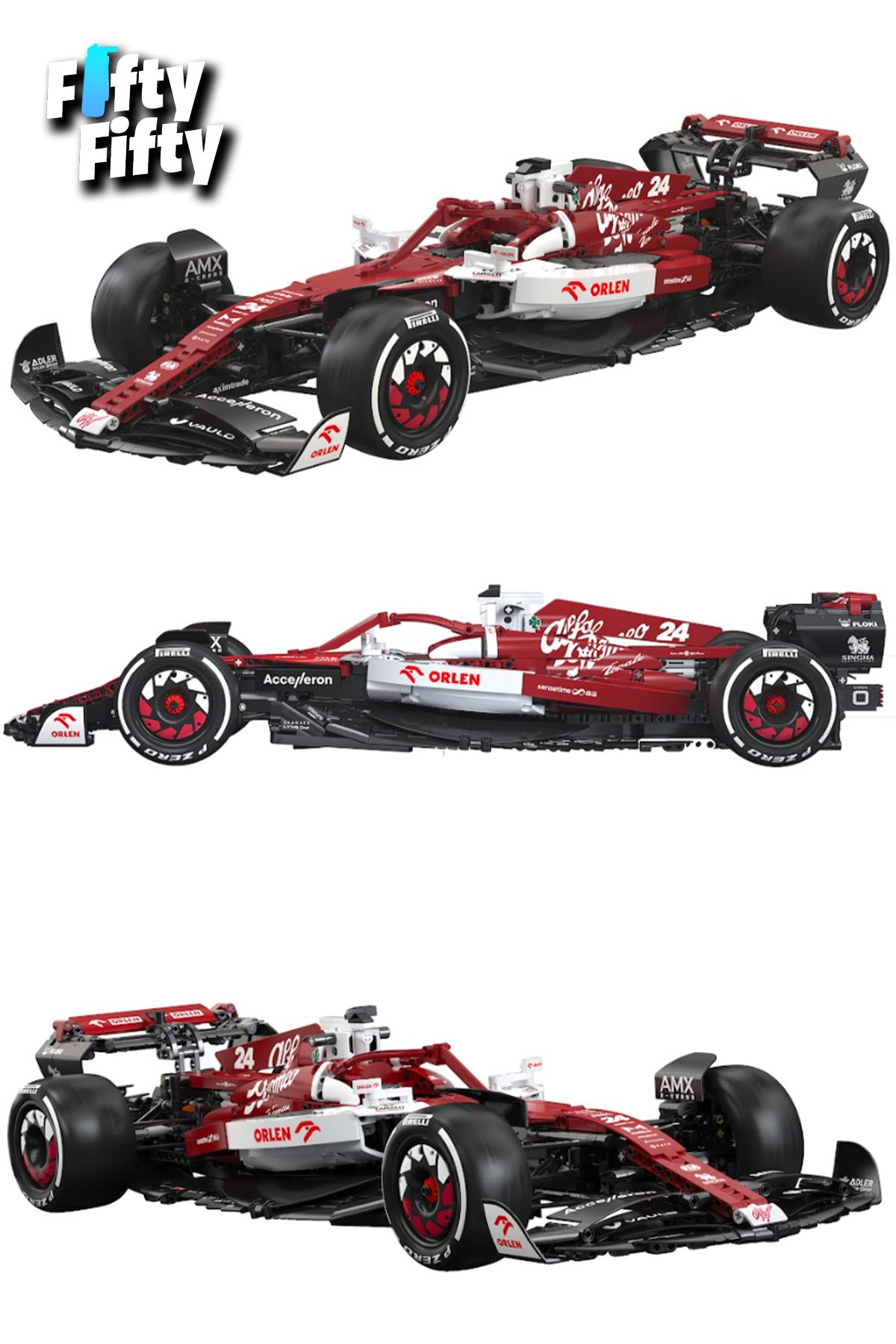 Cada Alfa Romeo F1 Orlean C42 -C64005W (1868 Parça) Oyuncak Yapım Seti