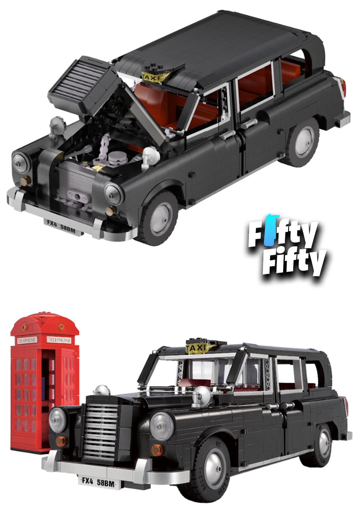 Cada London Taxi -C62004W (1871 Parça) Profesyonel Oyuncak Yapım Seti