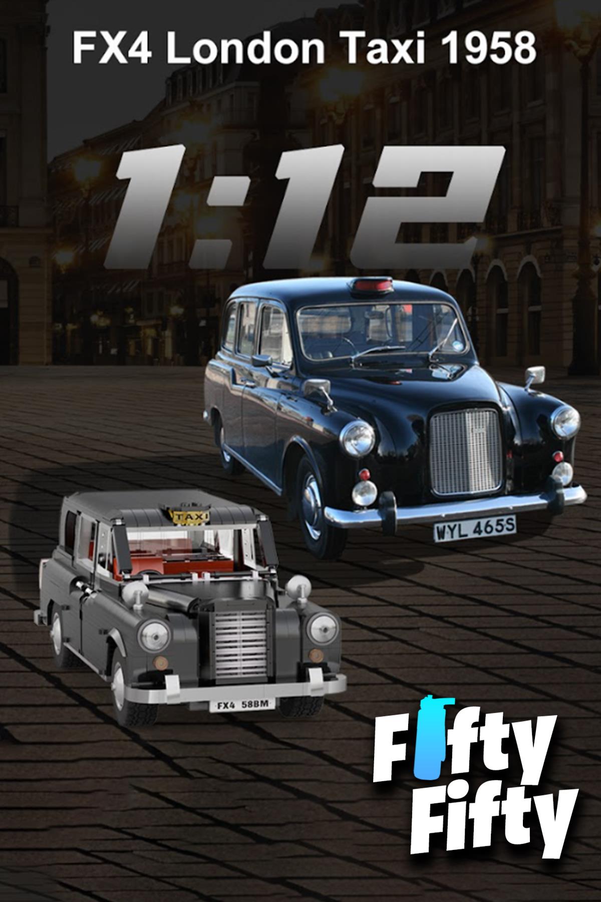 Cada London Taxi -C62004W (1871 Parça) Profesyonel Oyuncak Yapım Seti