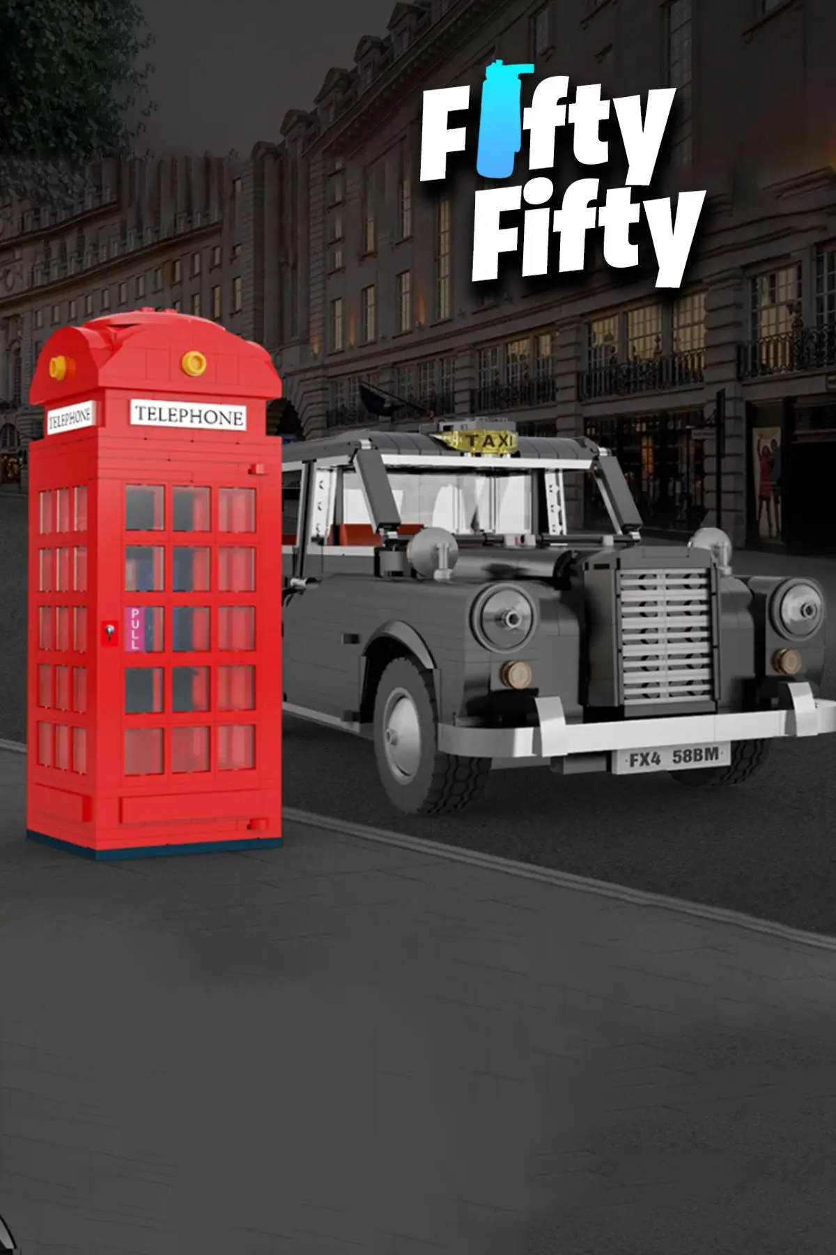 Cada London Taxi -C62004W (1871 Parça) Profesyonel Oyuncak Yapım Seti