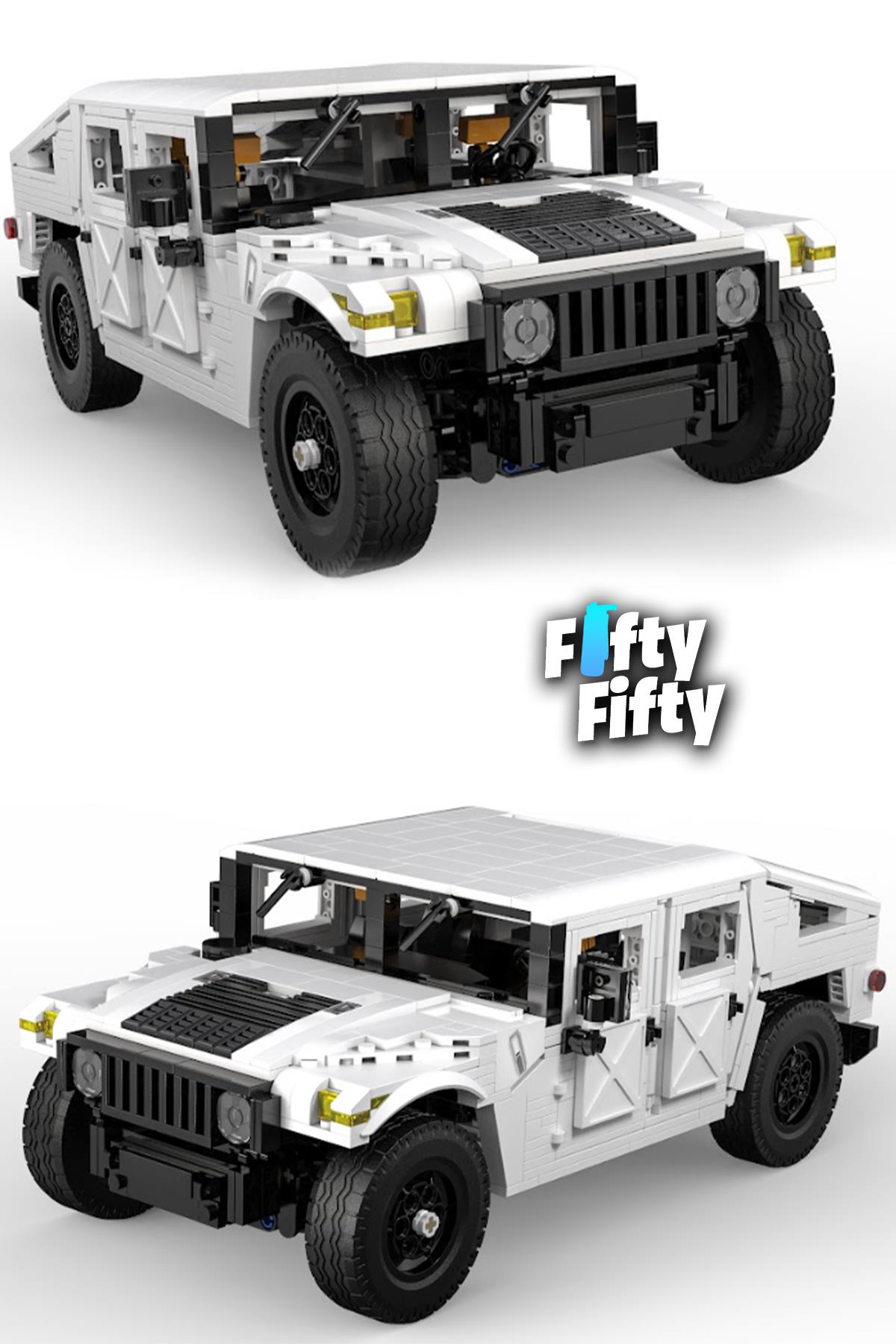 Cada Humvee -C61027W (1380 Parça) Profesyonel Oyuncak Yapım Seti