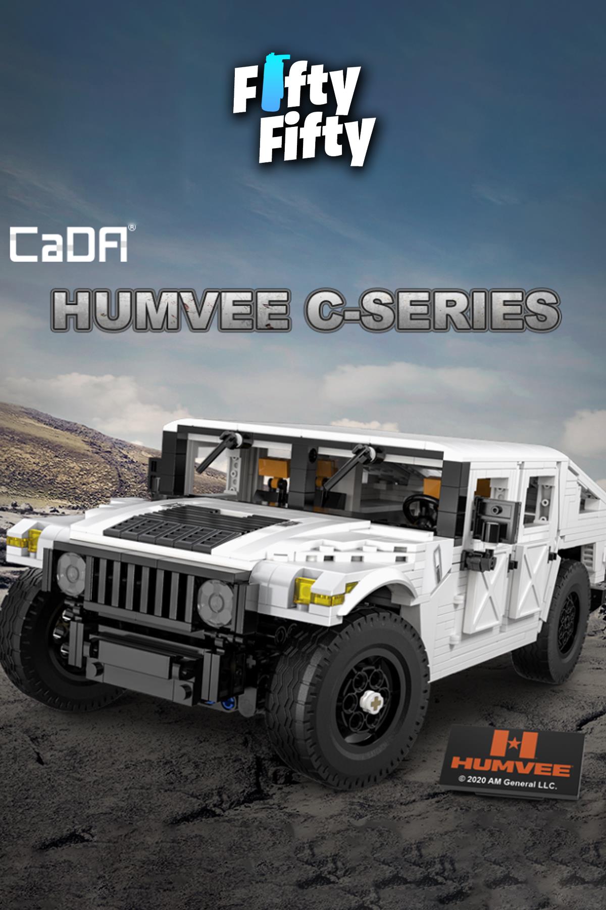 Cada Humvee -C61027W (1380 Parça) Profesyonel Oyuncak Yapım Seti