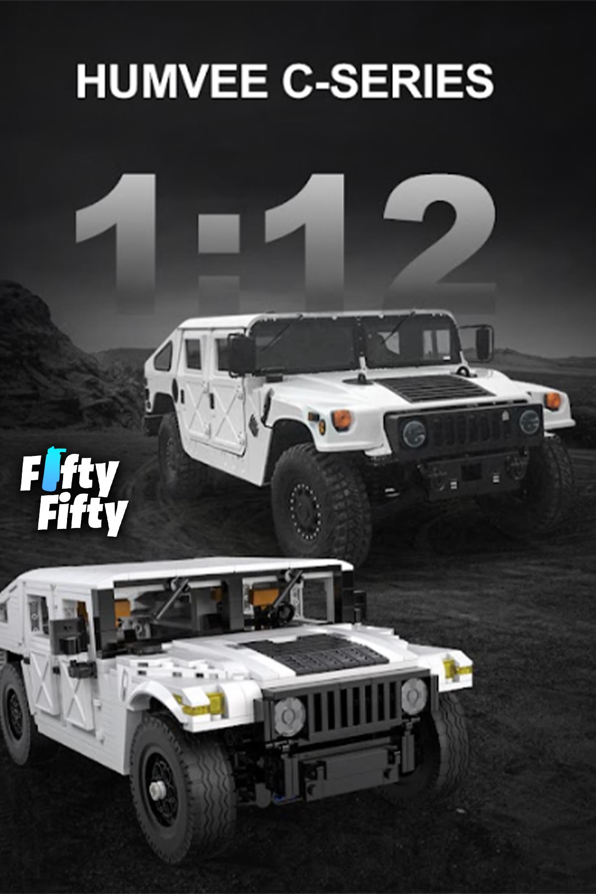 Cada Humvee -C61027W (1380 Parça) Profesyonel Oyuncak Yapım Seti