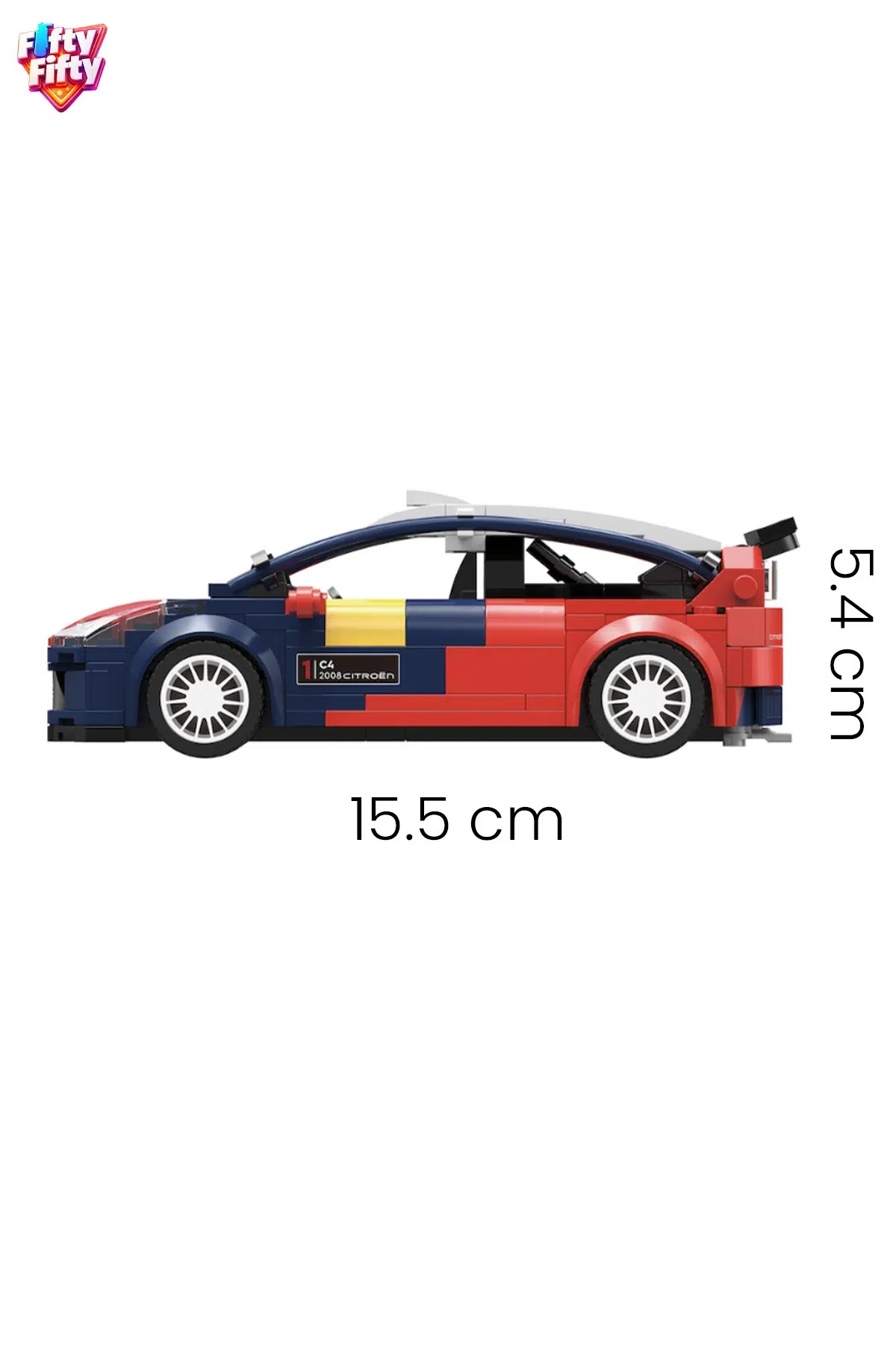 Cada 2008 Citroen C4 WRC (296 Parça) Oyuncak Yapım Seti Blok Araba -FFCADA-C55033W