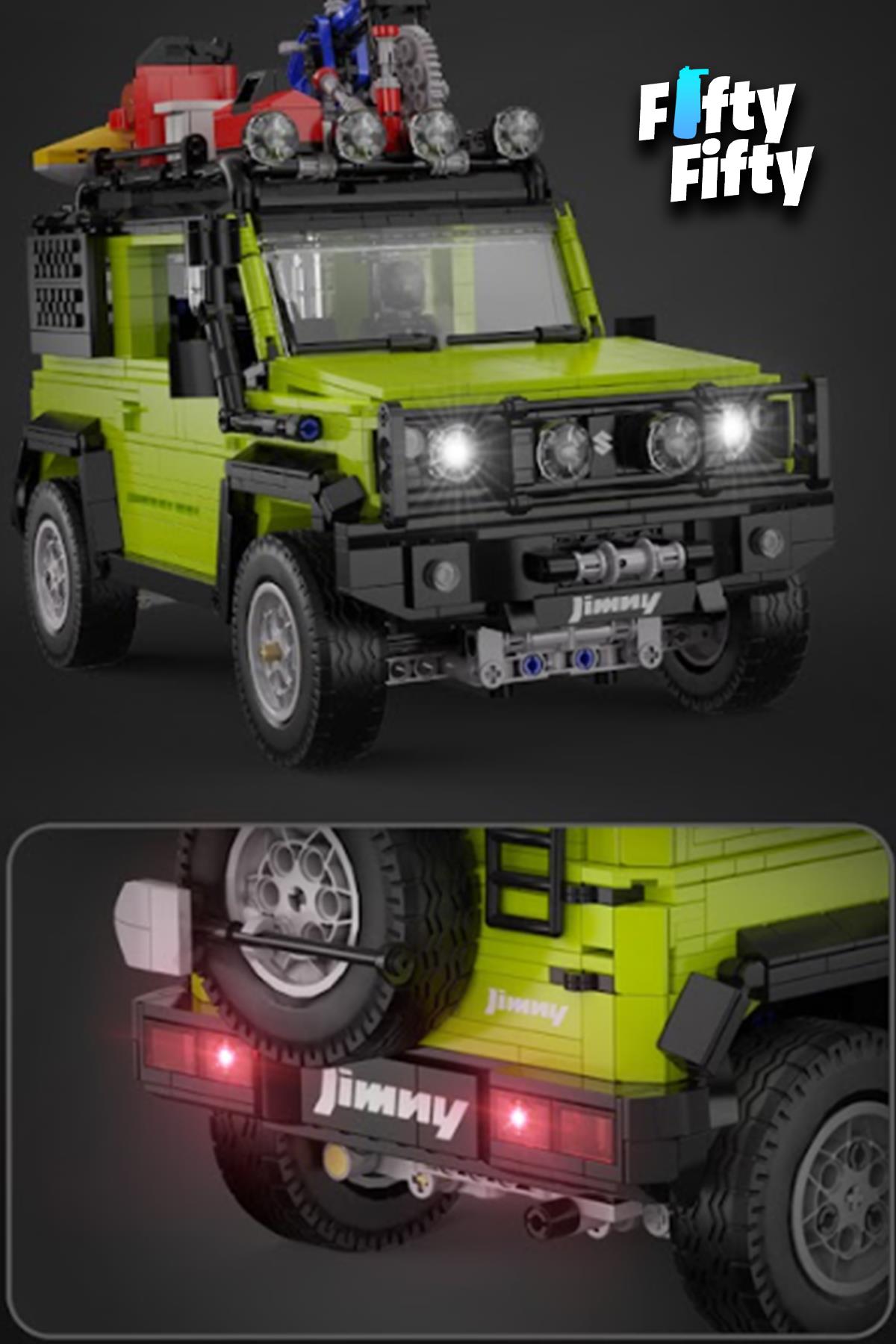 Cada Suzukı Jımny -C62001W (1803 Parça) Profesyonel Oyuncak Yapım Seti