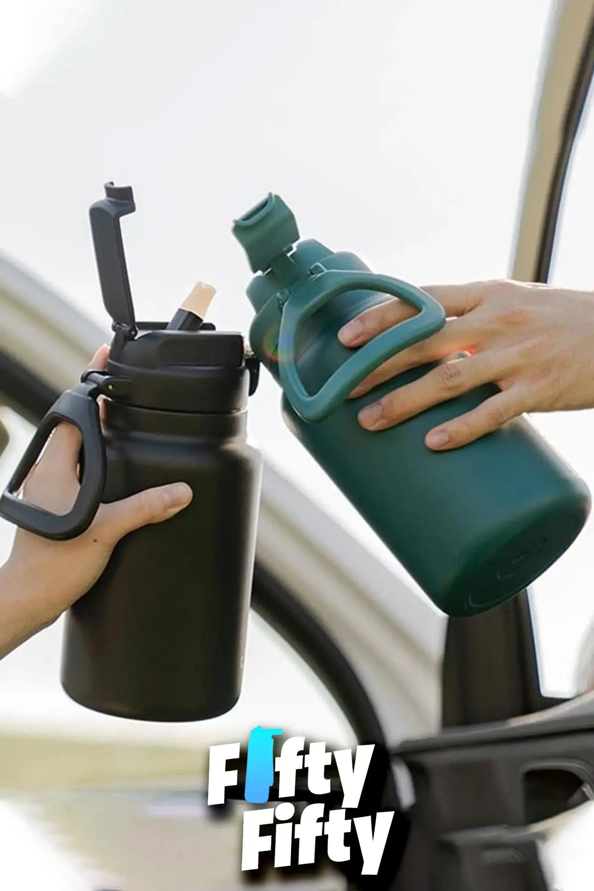 Vagonlife DILLER 1000ml Pipetli Taşıma Kulplu Çelik Matara 6 saat sıcak/soğuk tutma süresi 4 farklı renk