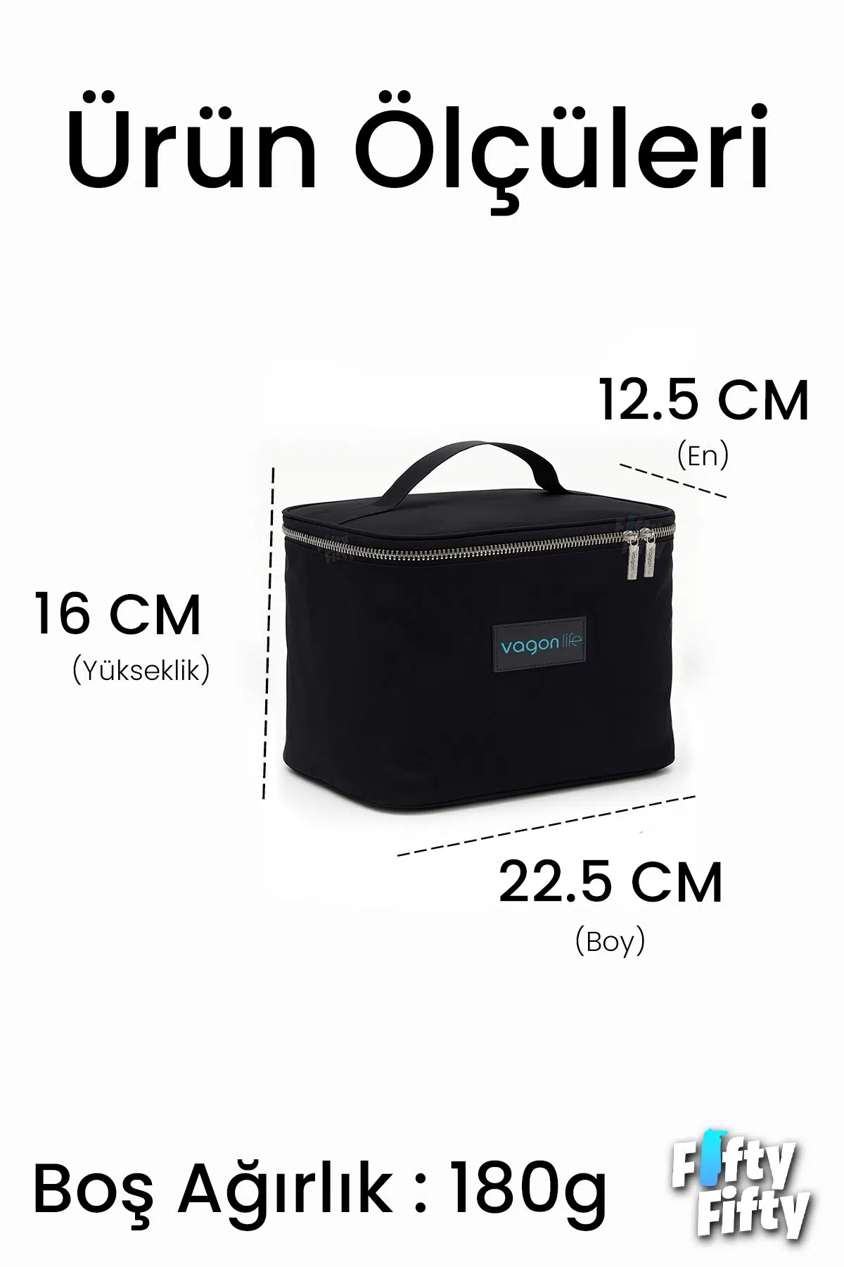 Isı Yalıtımlı Termal Yemek Beslenme Çantası Mama Taşıma Termos Çanta Sıcak ve Soğuk Cepli -FFVGNB1063