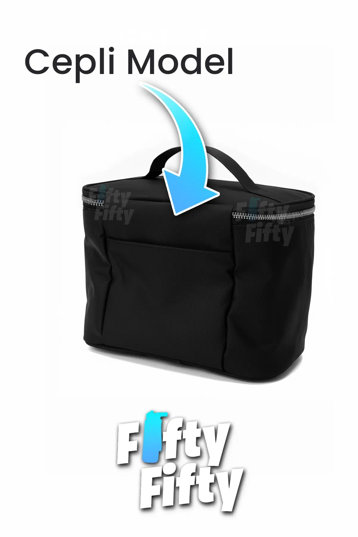 Isı Yalıtımlı Termal Yemek Beslenme Çantası Mama Taşıma Termos Çanta Sıcak ve Soğuk Cepli -FFVGNB1063