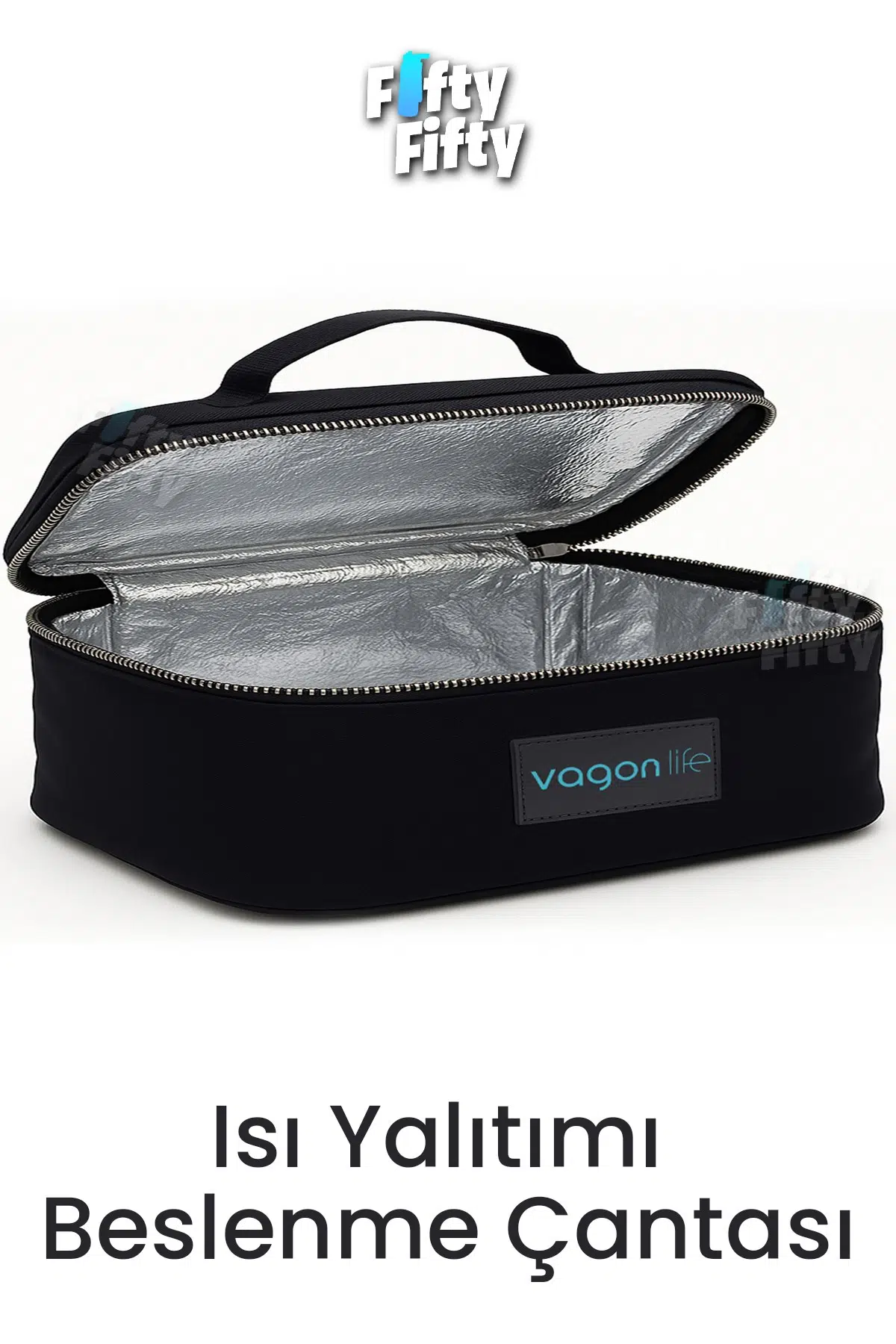 Isı Yalıtımlı Termal Yemek Beslenme Çantası Mama Taşıma Termos Çanta Sıcak ve Soğuk -FFVGNB1060