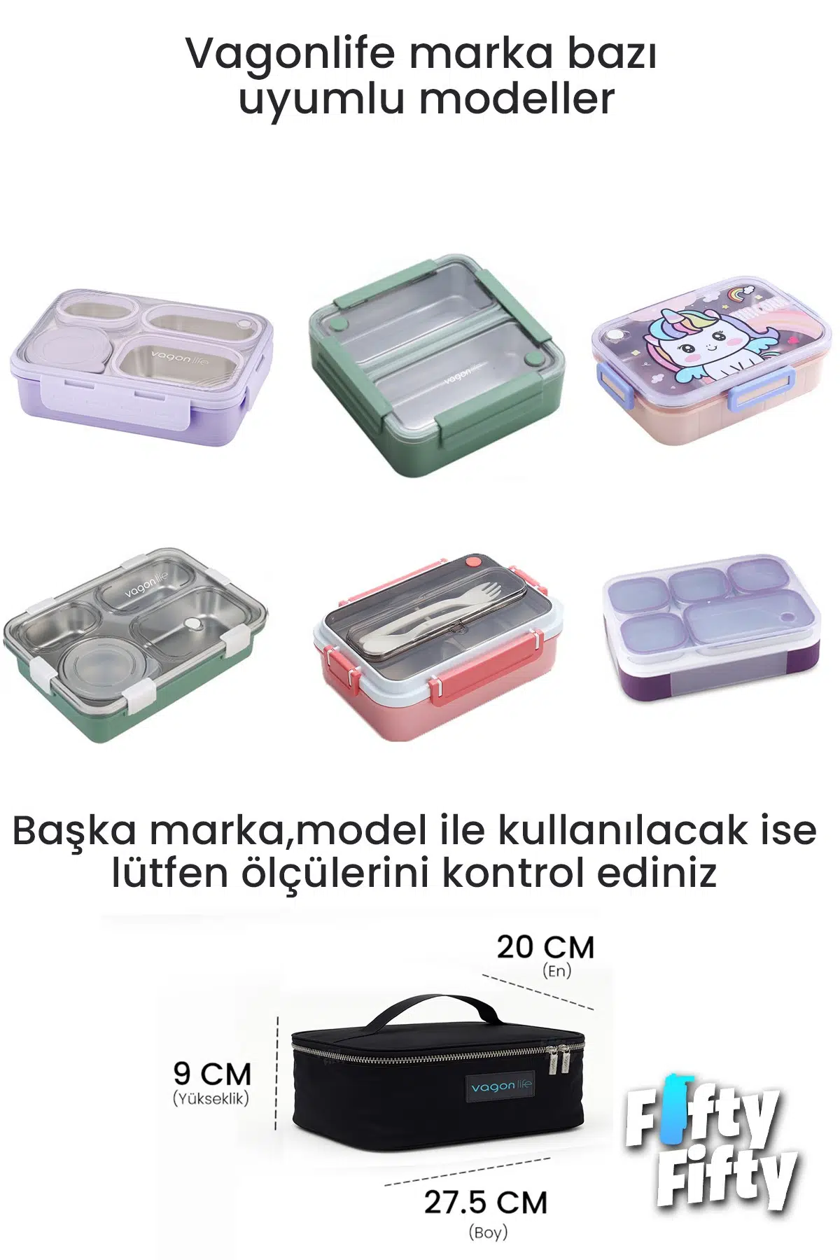 Isı Yalıtımlı Termal Yemek Beslenme Çantası Mama Taşıma Termos Çanta Sıcak ve Soğuk -FFVGNB1060