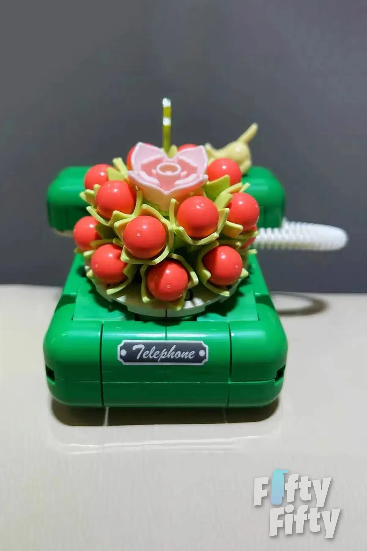 JAKİ Plante Serisi Çiçekli Telefon 189 Parça Oyucak Yapım Seti -FFJK2718