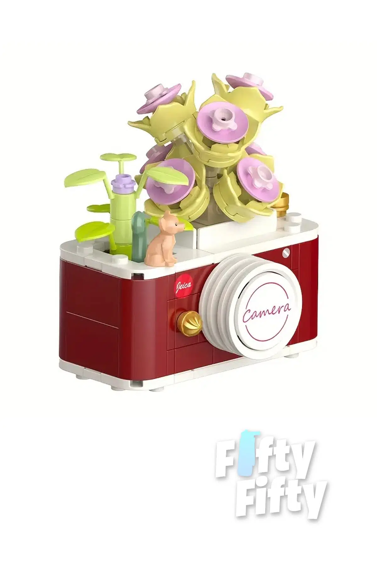 JAKİ Plante Serisi Mutlu Kamera 160 Parça Oyucak Yapım Seti -FFJK2715