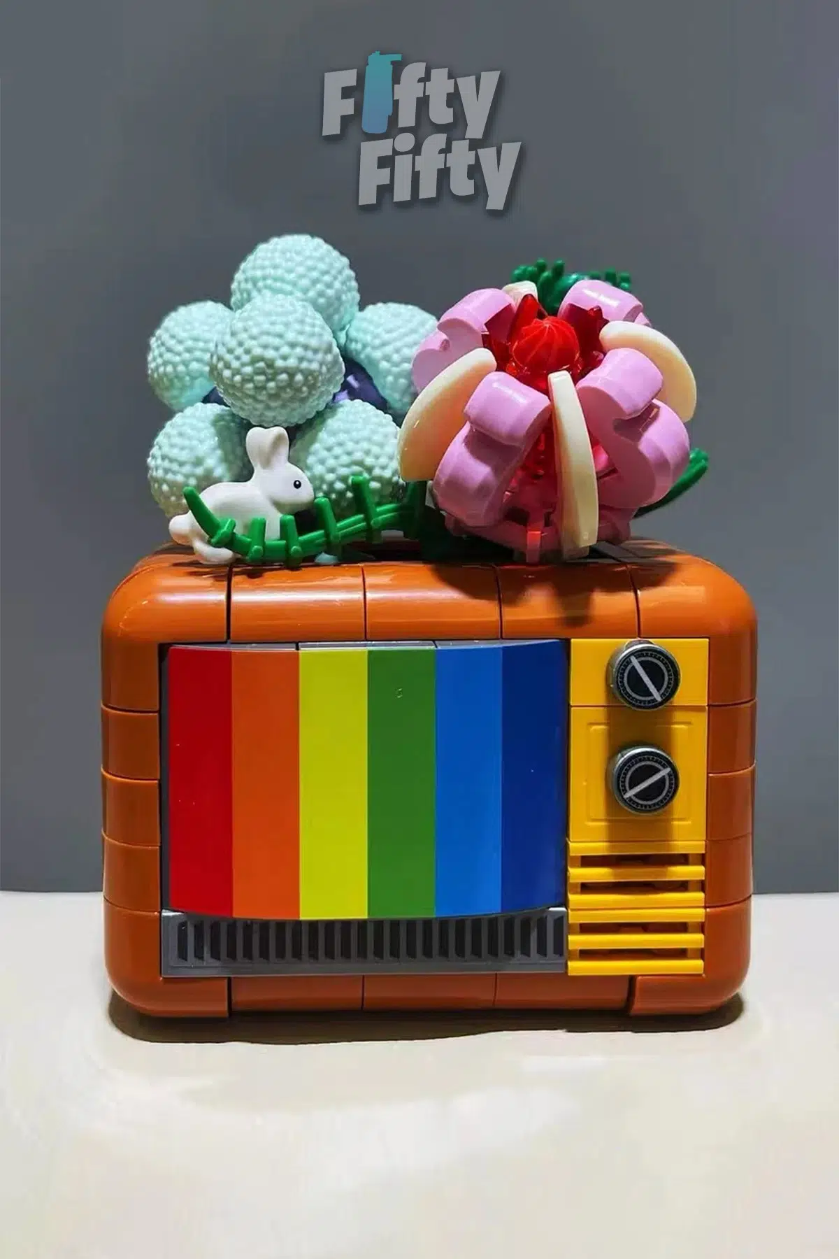 JAKİ Plante Serisi Renkli TV 207 Parça Oyucak Yapım Seti -FFJK2716