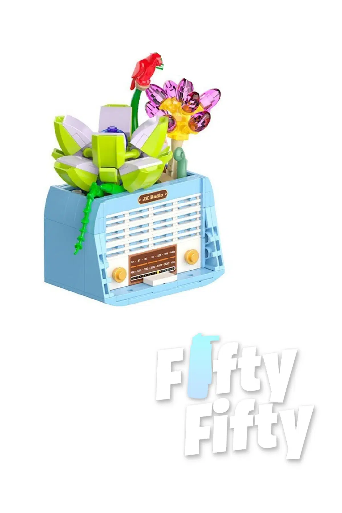 JAKİ Plante Serisi Mutlu Radyo 174 Parça Oyucak Yapım Seti -FFJK2717