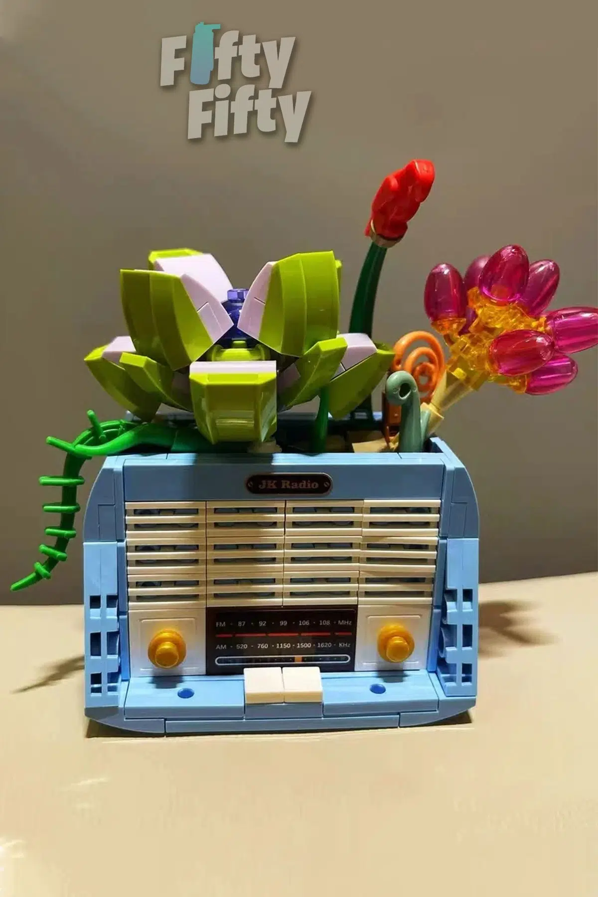 JAKİ Plante Serisi Mutlu Radyo 174 Parça Oyucak Yapım Seti -FFJK2717