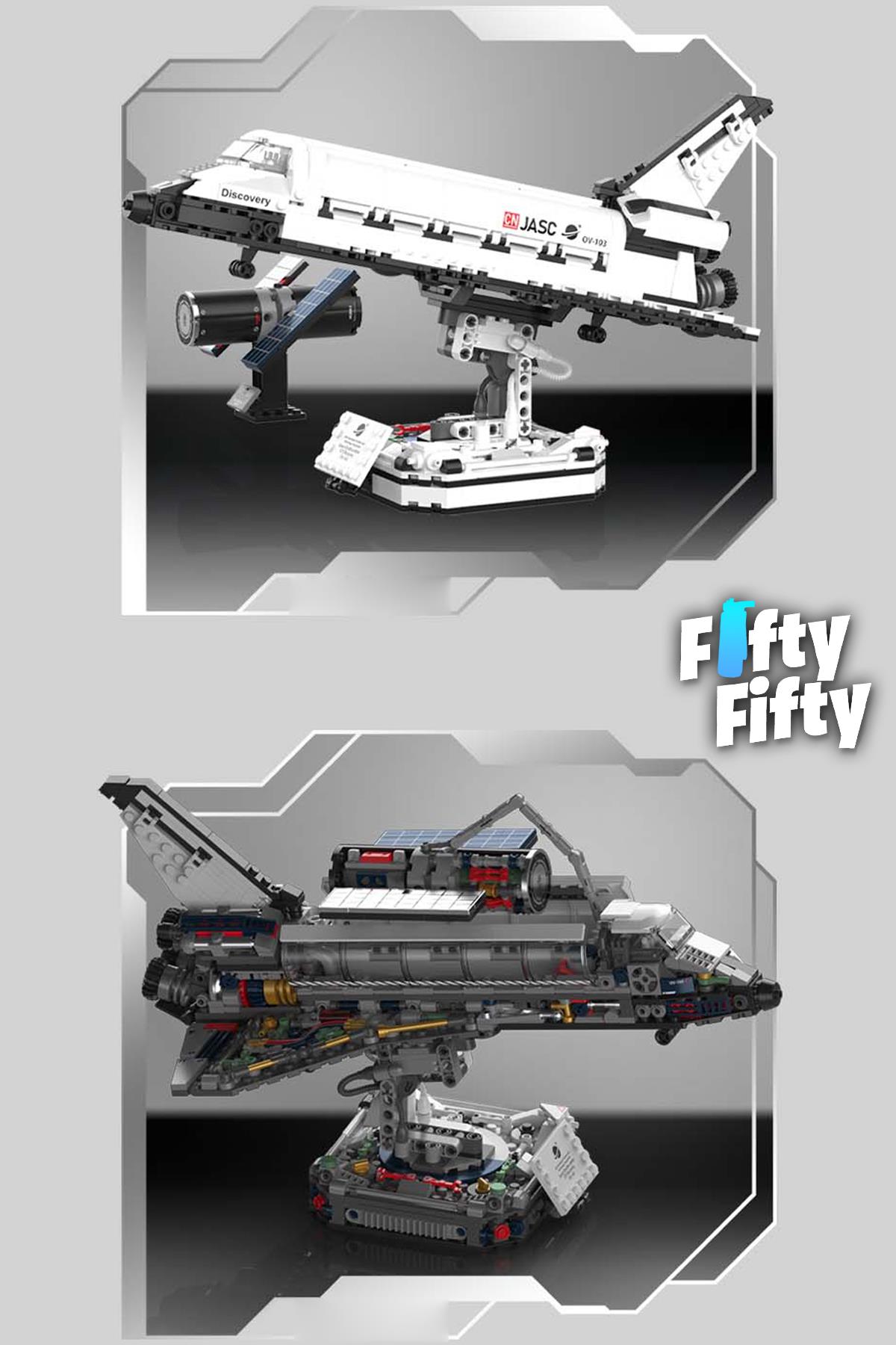 Jaki Space Serisi/uzay Aracı -JK8502 (+800 Parça) Oyuncak Yapım Seti