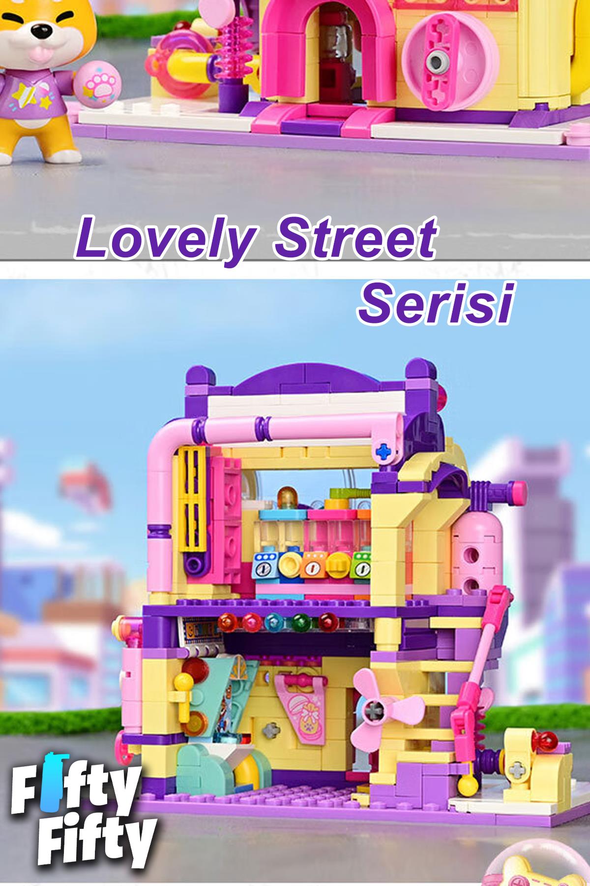 Keeppley Lovely Street/sevimli Sokak Serisi Kapsül Oyuncak Dükkanı (435 Parça) Oyuncak Yapım Seti FFK-28010