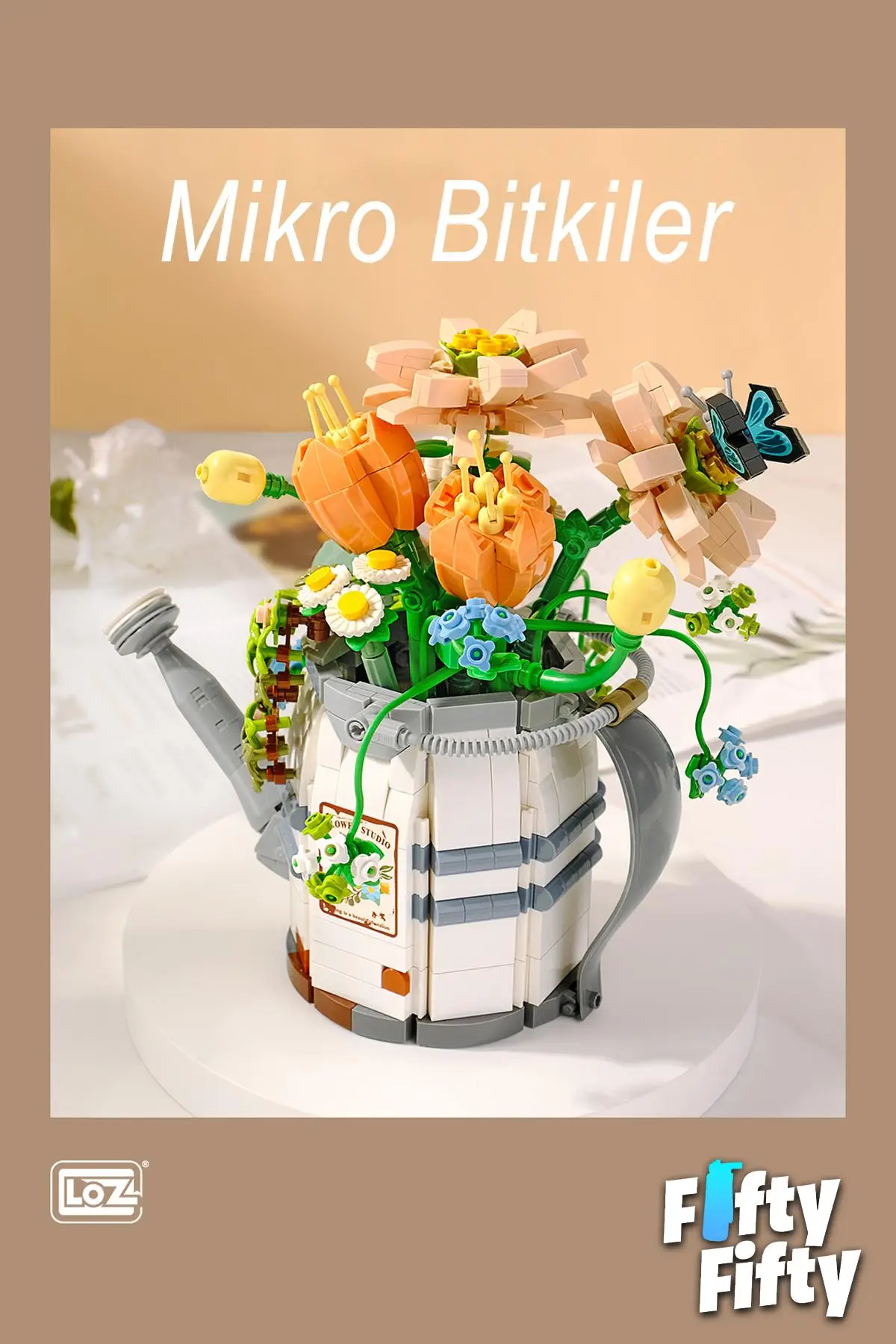 Loz Mikro Bitkiler -LZ1936 (973 Parça) Oyuncak Yapım Seti