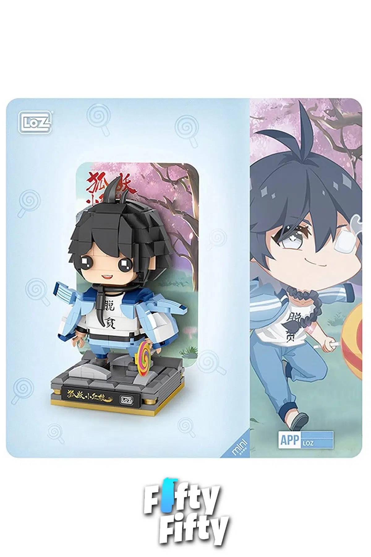 Loz Micro Anime Serisi 1322 Modeli 349 Parça Dekoratif Oyuncak Yapım Seti Yapı Blok FFLZ-1322