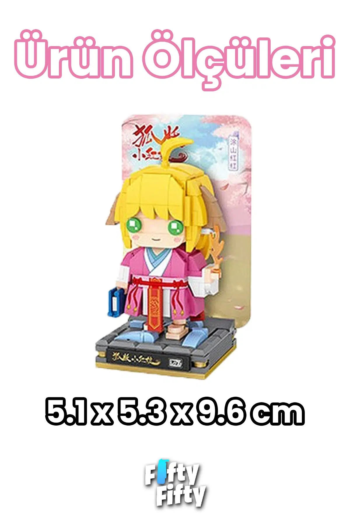 Loz Micro Anime Serisi 1327 Modeli 294 Parça Dekoratif Oyuncak Yapım Seti Yapı Blok FFLZ-1327