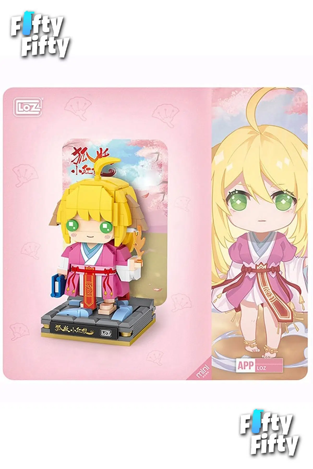 Loz Micro Anime Serisi 1327 Modeli 294 Parça Dekoratif Oyuncak Yapım Seti Yapı Blok FFLZ-1327