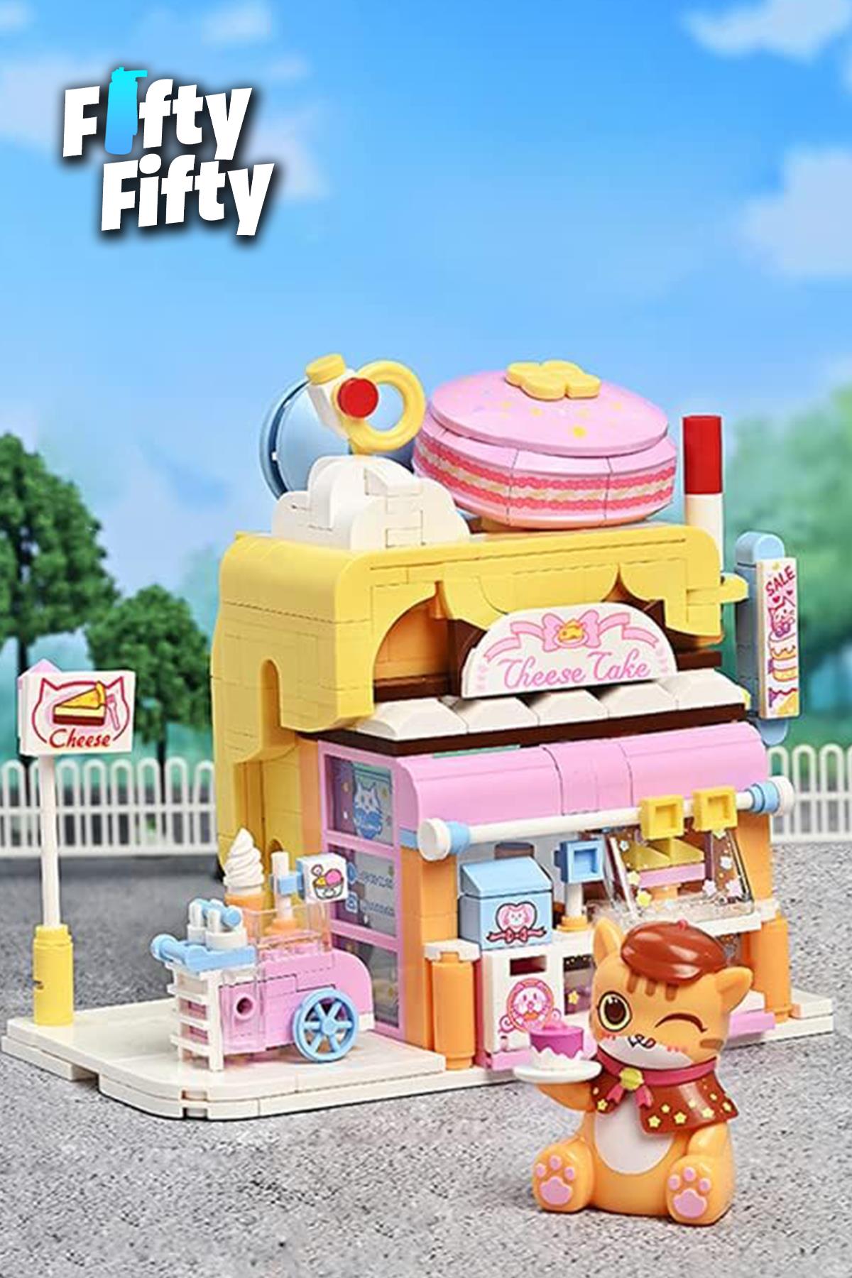 Keeppley Lovely Street/sevimli Sokak Serisi Pasta Dükkanı (364 Parça) Oyuncak Yapım Seti FFK-28006