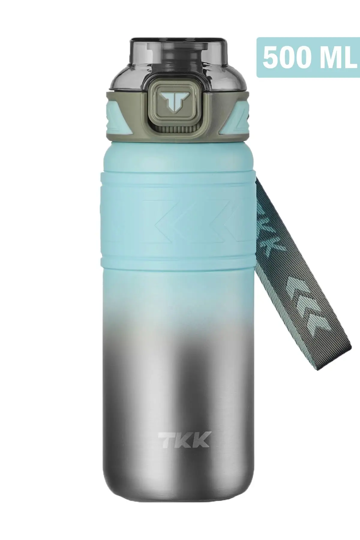 TKK 500 ML Çelik Termos Çift Kullanım Pipetli/Rahat İçim -12/24 Sıcak-Soğuk- Yalıtım -2022500ML