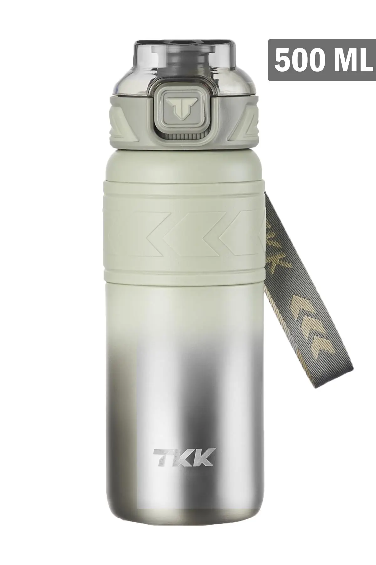 TKK 500 ML Çelik Termos Çift Kullanım Pipetli/Rahat İçim -12/24 Sıcak-Soğuk- Yalıtım -2022500ML