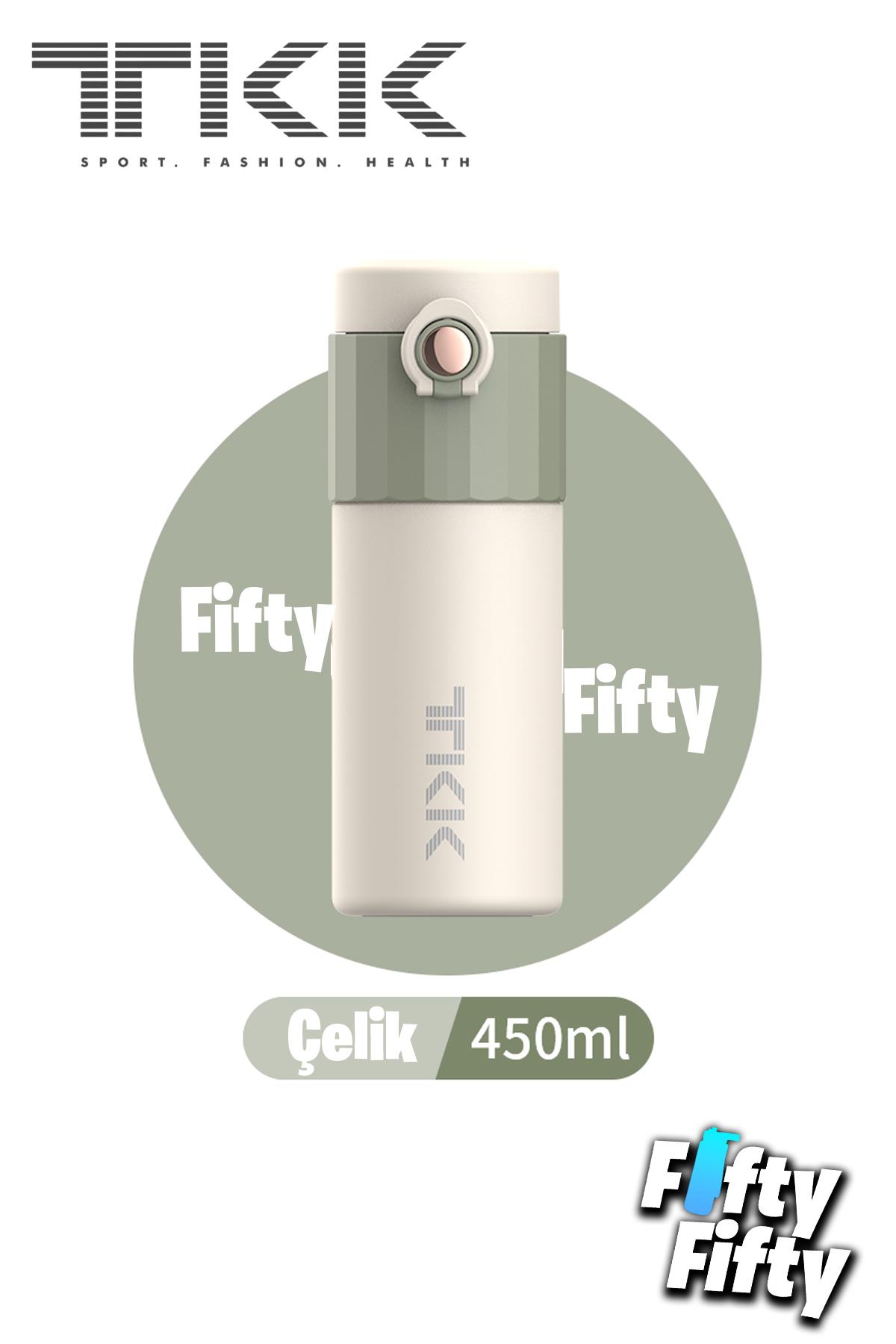 TKK 450 ML Çelik Mug Kahve Bardağı 6 Saate kadar Yalıtım 2007-450