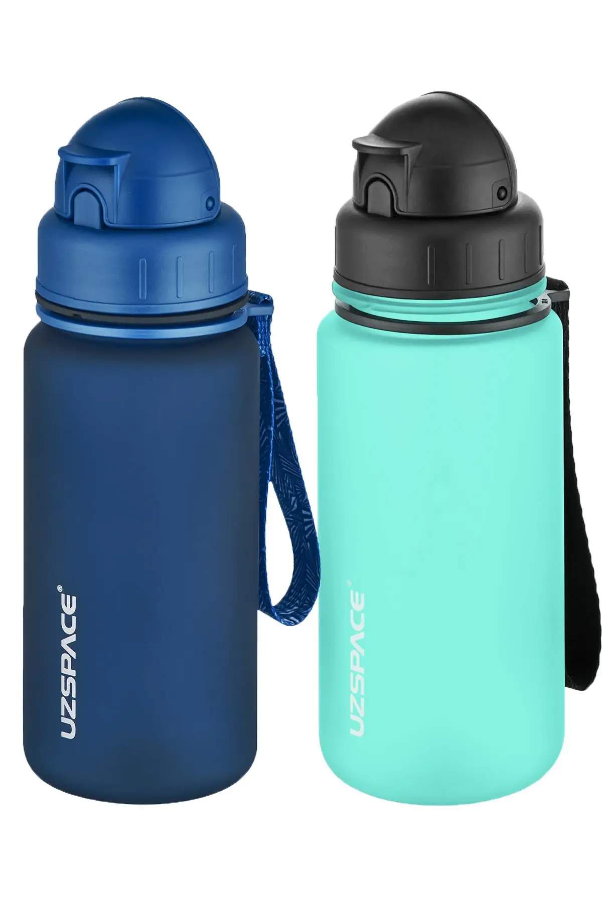 Uzspace 2`li Pipetli Tritan Matara Seti 400 ml FiftyFifty
