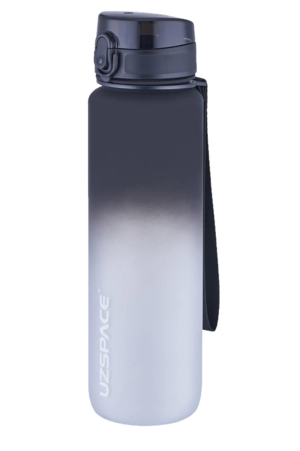 Uzspace 2`li Tritan Matara Seti 1000ml BÜYÜK BOY Çift Renk Softtouch FF Collection Tritan Su Matarası