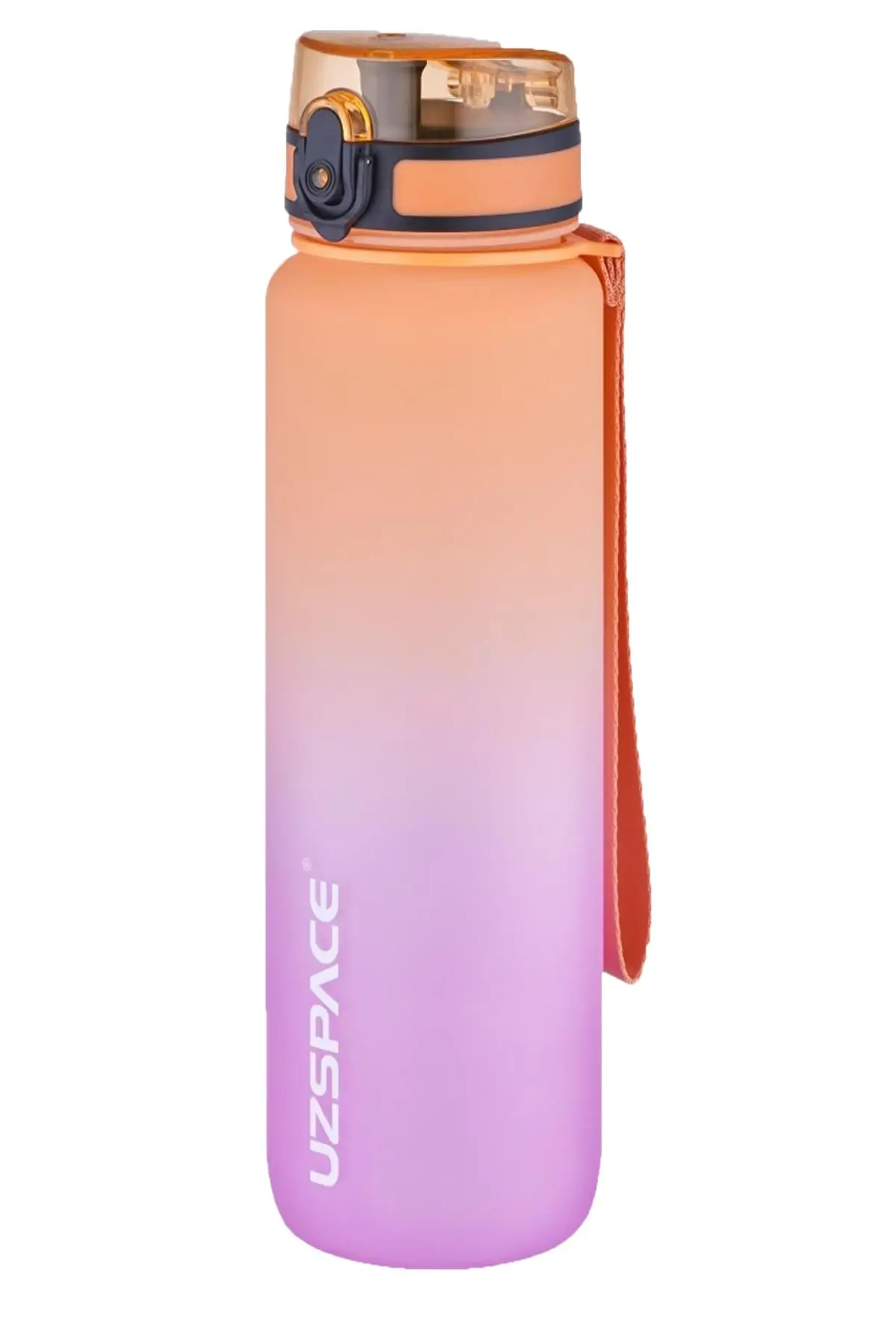 Uzspace 2`li Tritan Matara Seti 1000ml BÜYÜK BOY Çift Renk Softtouch FF Collection Tritan Su Matarası