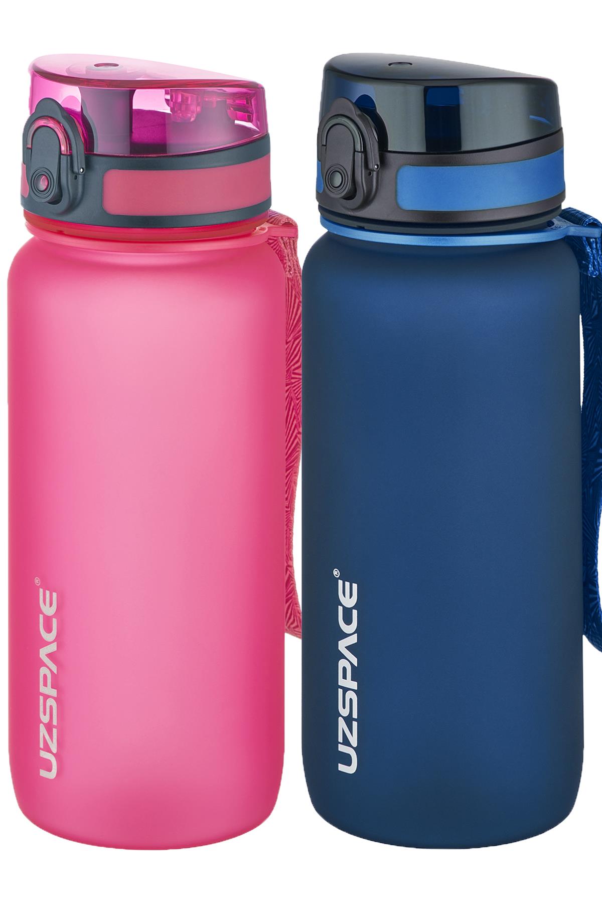 Uzspace 2`li Tritan Matara Seti 650 ml 14 Farklı Renk Seçeneği FiftyFifty